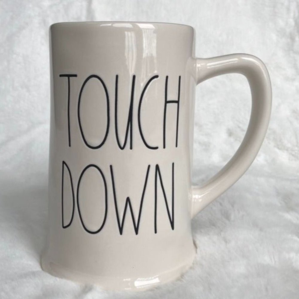 Rae Dunn Touch Down Beer Mug